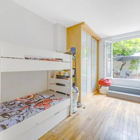 New&spacious Flat With Private Garden Appartement Saint-Mandé
